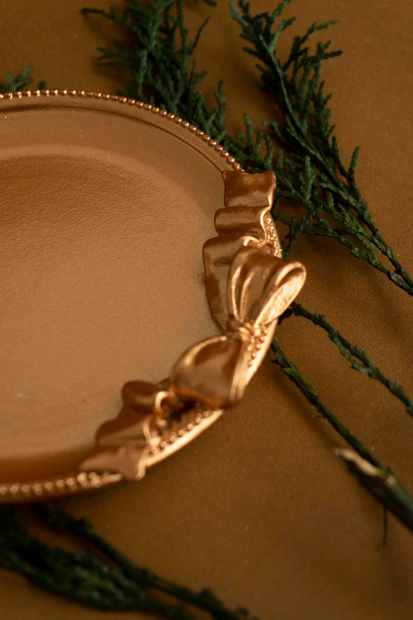 Delicate Golden Tray