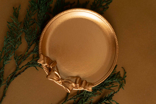 Delicate Golden Tray