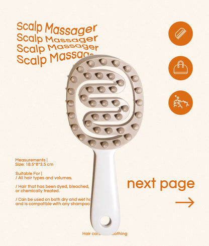 Scalp Massager | Large Handheld