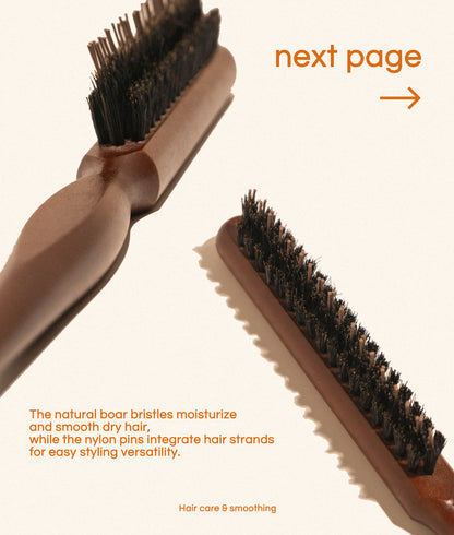 Teasing Brush | Detailed Styling Boar Brush