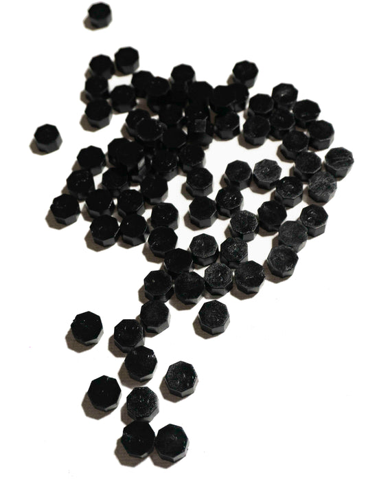 BLACK - Wax Seal Beads