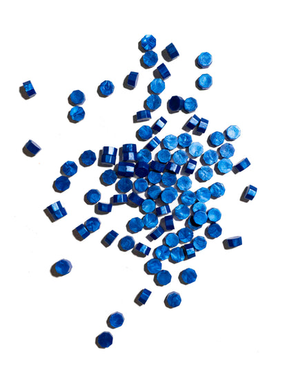 BRIGHT BLUE - Wax Seal Beads