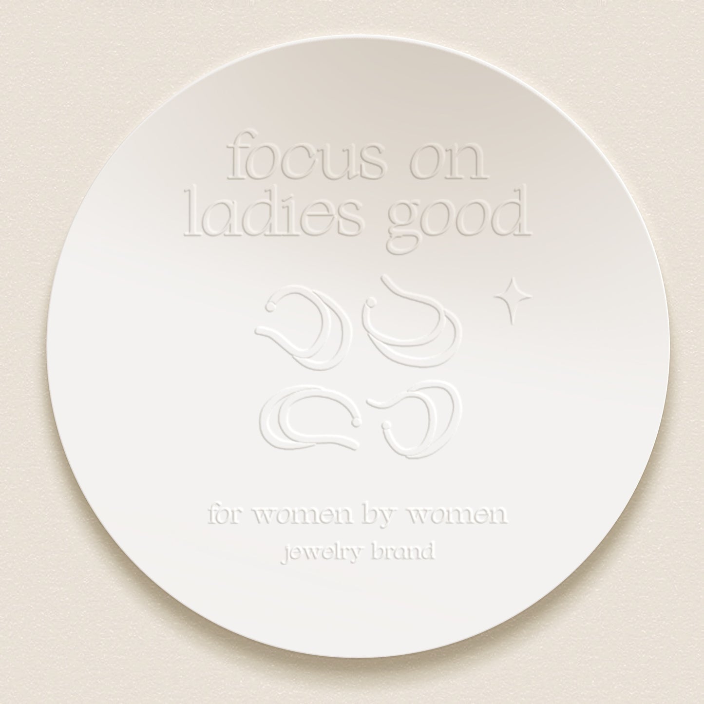 Brand Embosser - Focus On Ladies Good Embosser Stickers