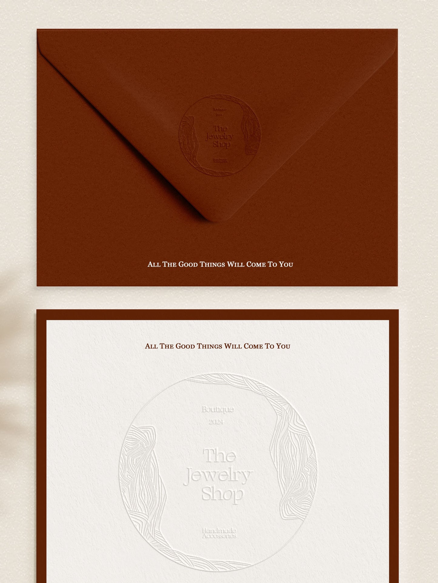 Brand Embosser - Lines Embosser Letters