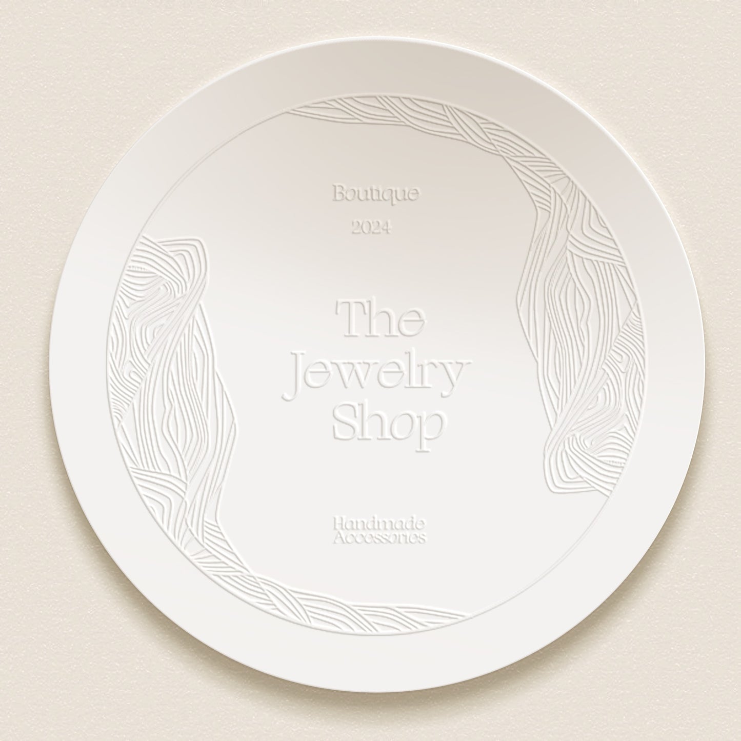 Brand Embosser - Lines Embosser Stickers