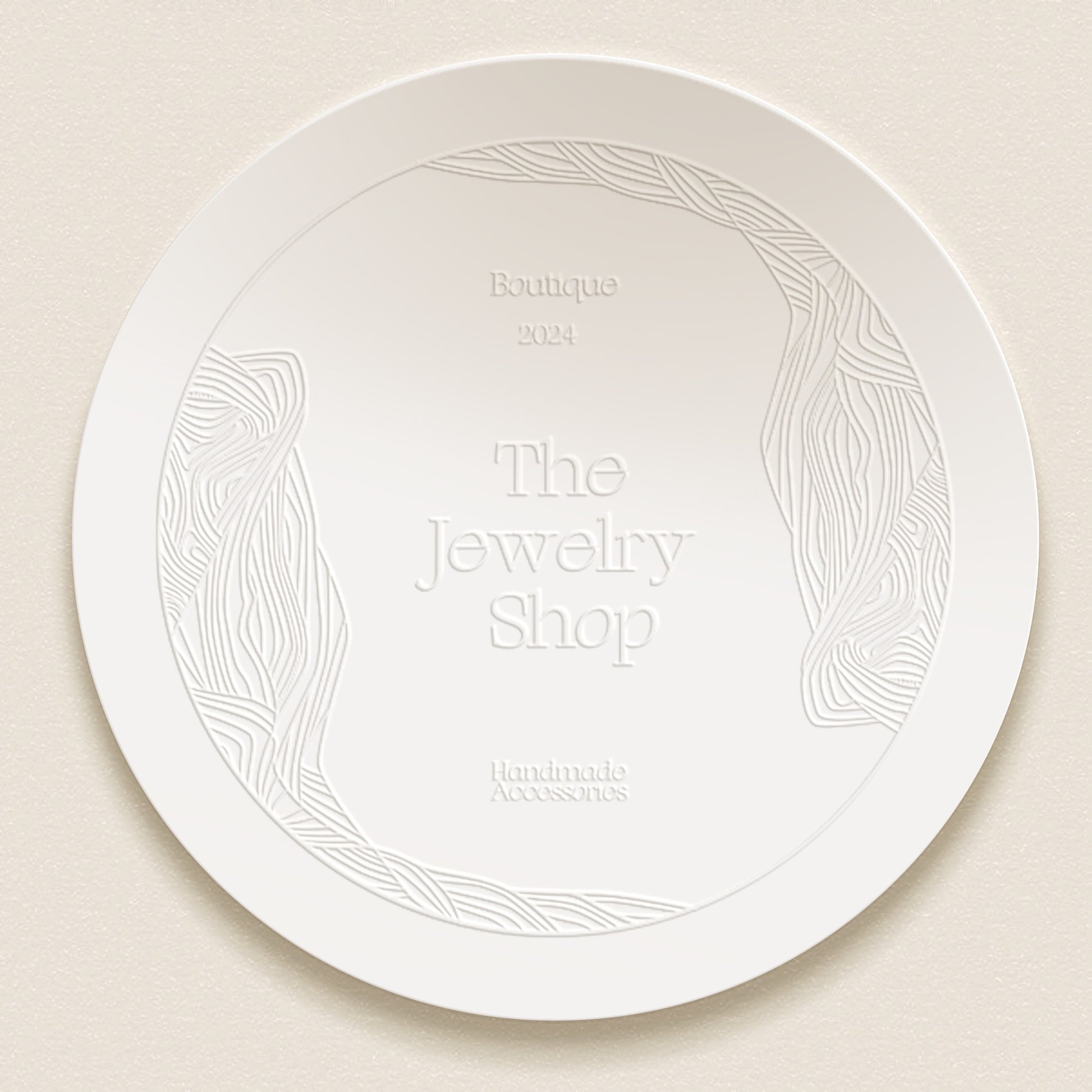 Brand Embosser - Lines Embosser Stickers