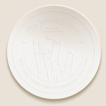 Brand Embosser - Luxurious Jewelry Embosser Stickers
