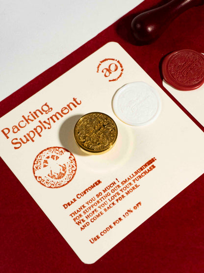 Brilliant Forever Wax Seal Stamp Card