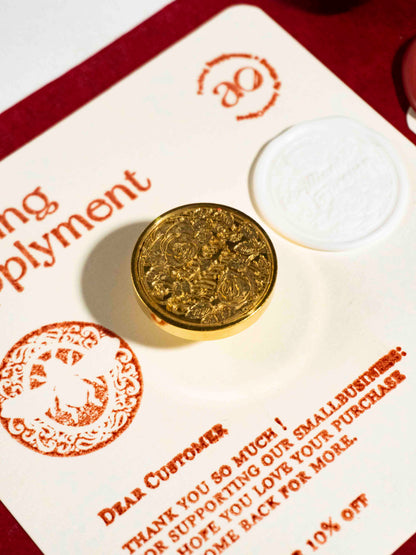 Brilliant Forever Wax Seal Stamp Detailed