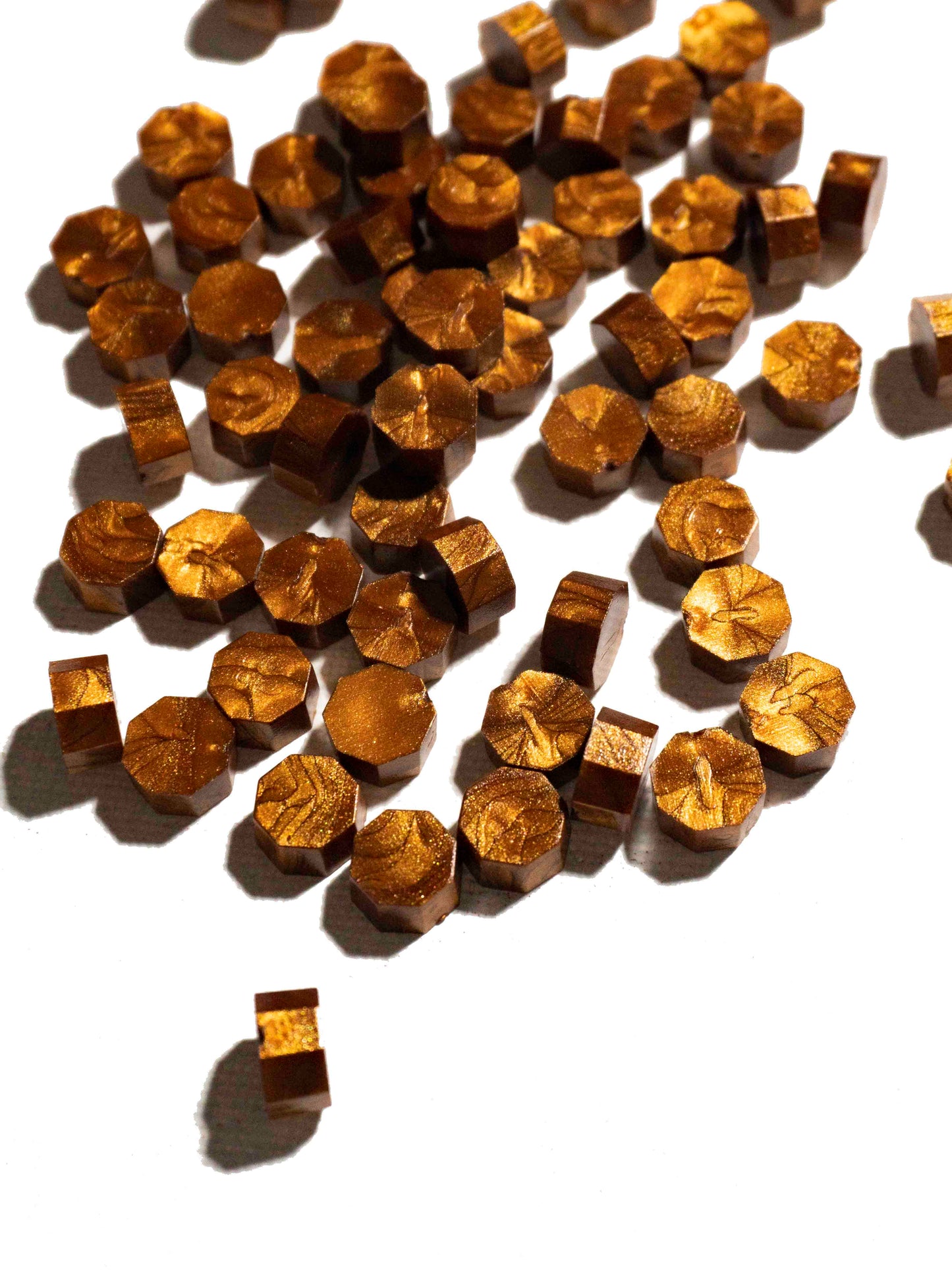 COPPER GOLD - Wax Seal Beads