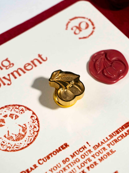 Cherry Wax Seal Stamp Details