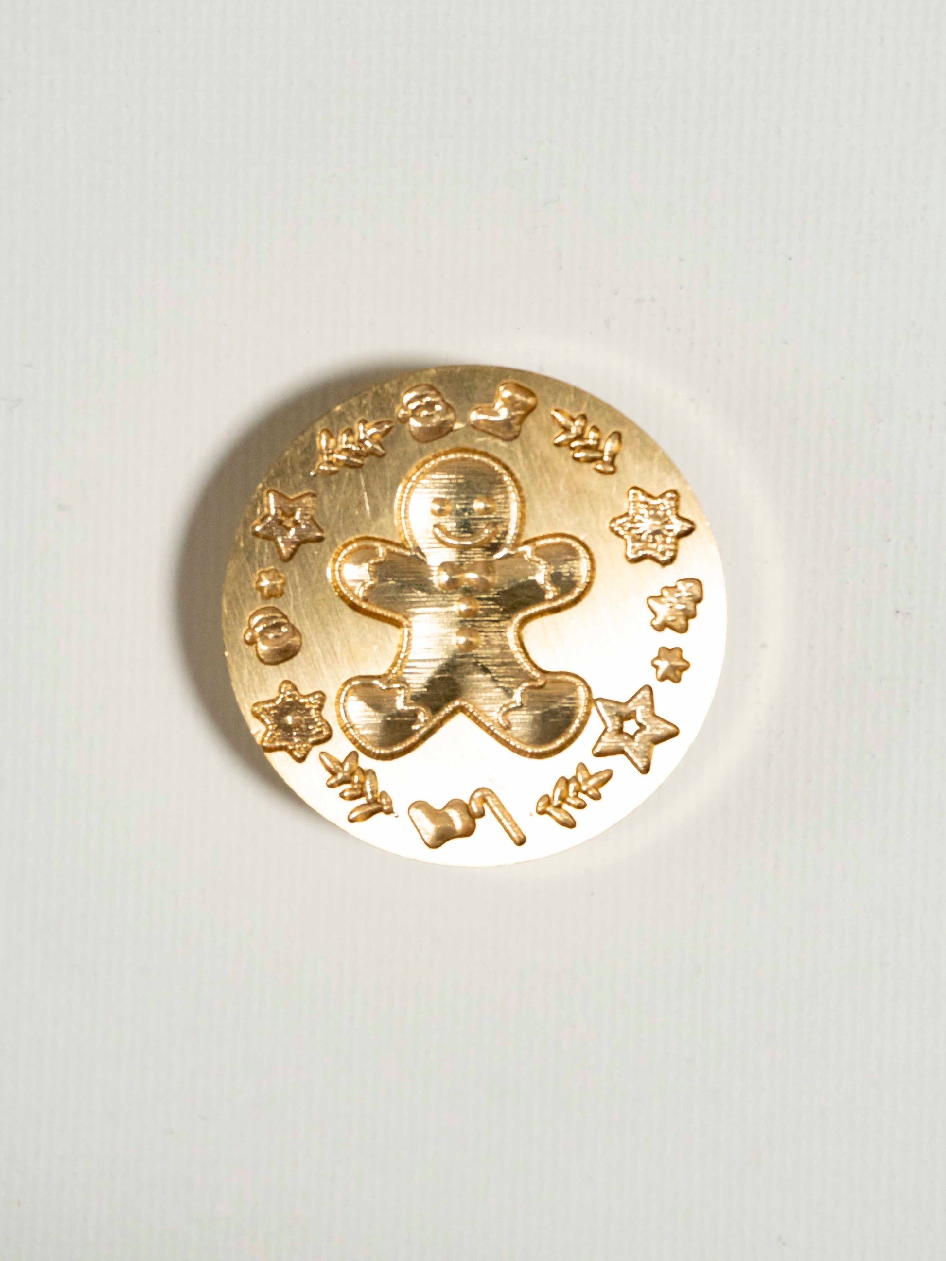 Gingerbread Man Wax Seal Stamp