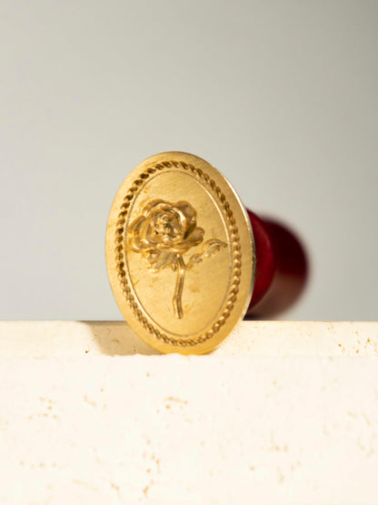 Rose Wax Seal Stamp