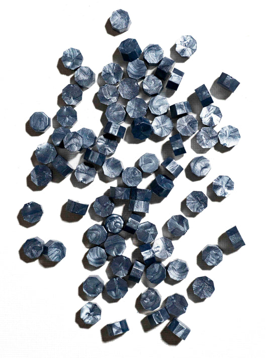 SLATE BLUE - Wax Seal Beads