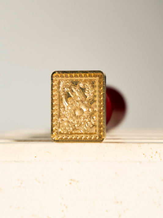 Sunflower Wax Seal Stamp