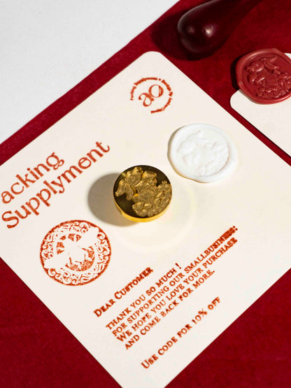 The Rabbit WaxSeal Stamp card